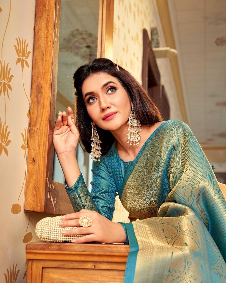 Handpainted Madhubani Saree handloom saree visual