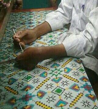 Ilkal Silk handloom saree visual