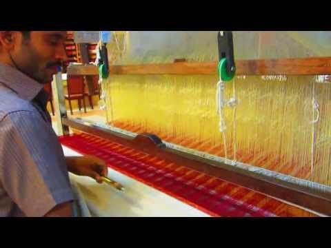 Vidarbha Karvati Tussar handloom saree visual